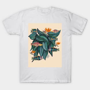 Weird Fish Feeding T-Shirt